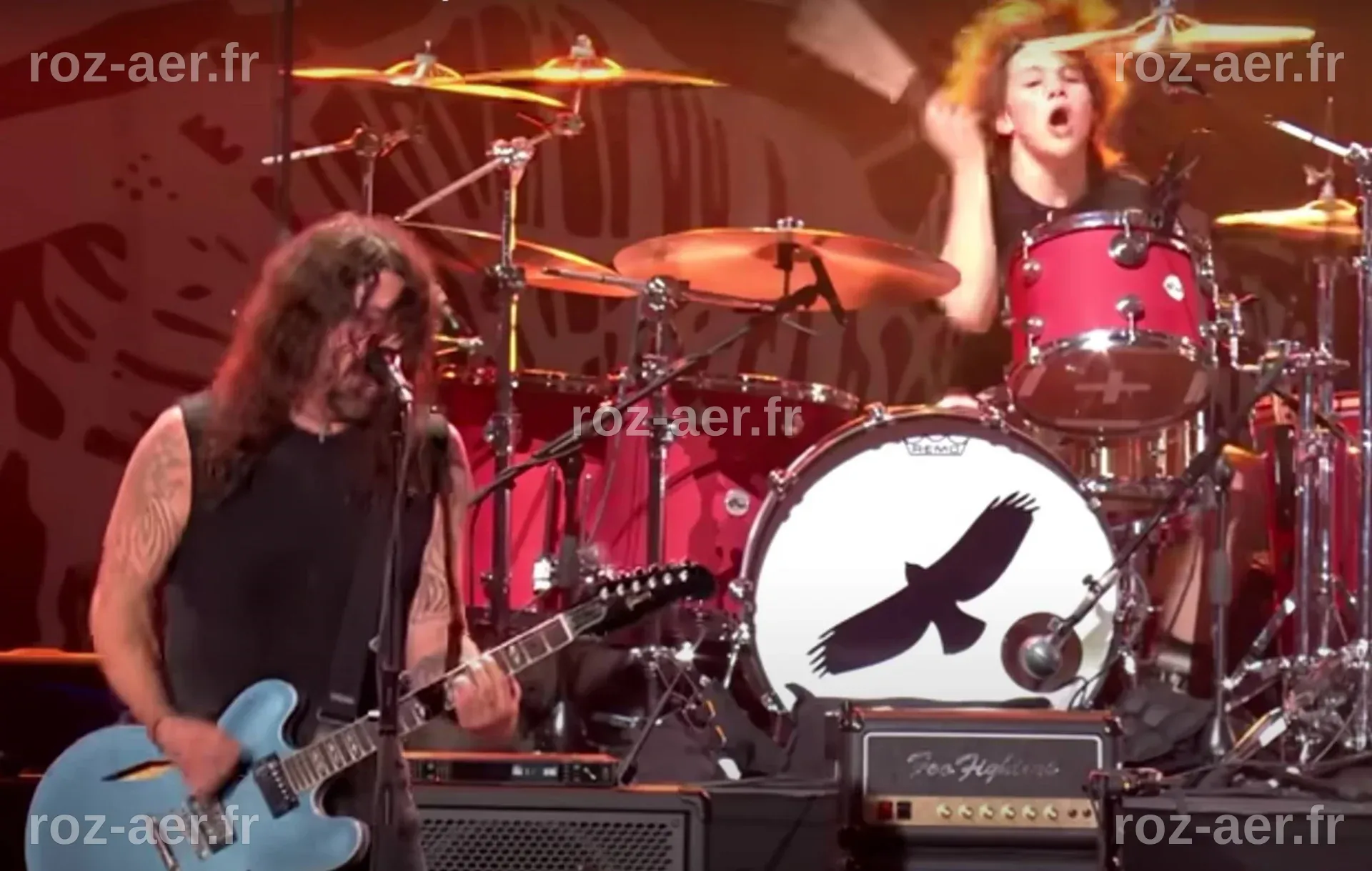 Shane, le fils de Taylor Hawkins, a été récompensé pour sa performance ...