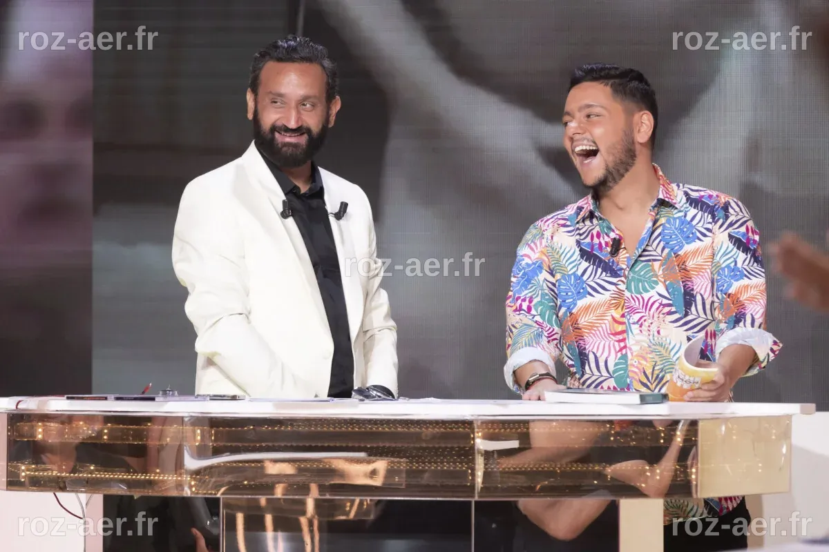 Photo : Exclusif - Cyril Hanouna, Sasha Elbaz - Enregistrement de la ...