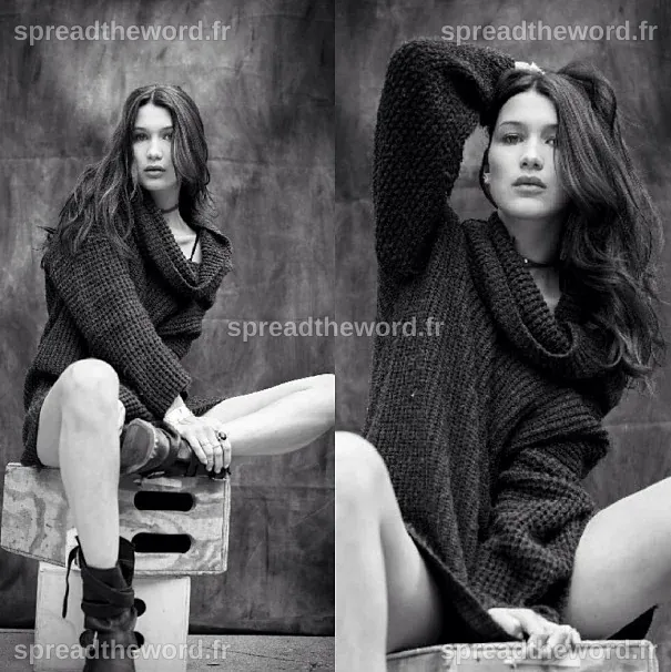 Bella Hadid Avant Chirurgie