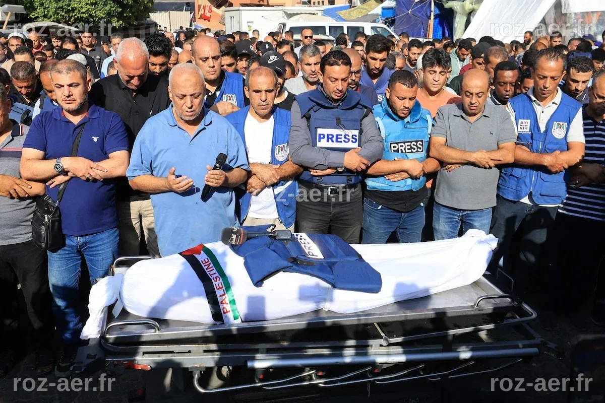 For Gaza’s journalists, war coverage and personal grief are one story ...