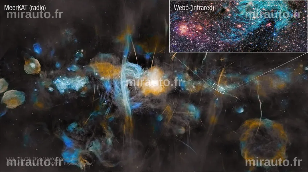 Des astronomes capturent l'image la plus détaillée à ce jour du centre de notre galaxie