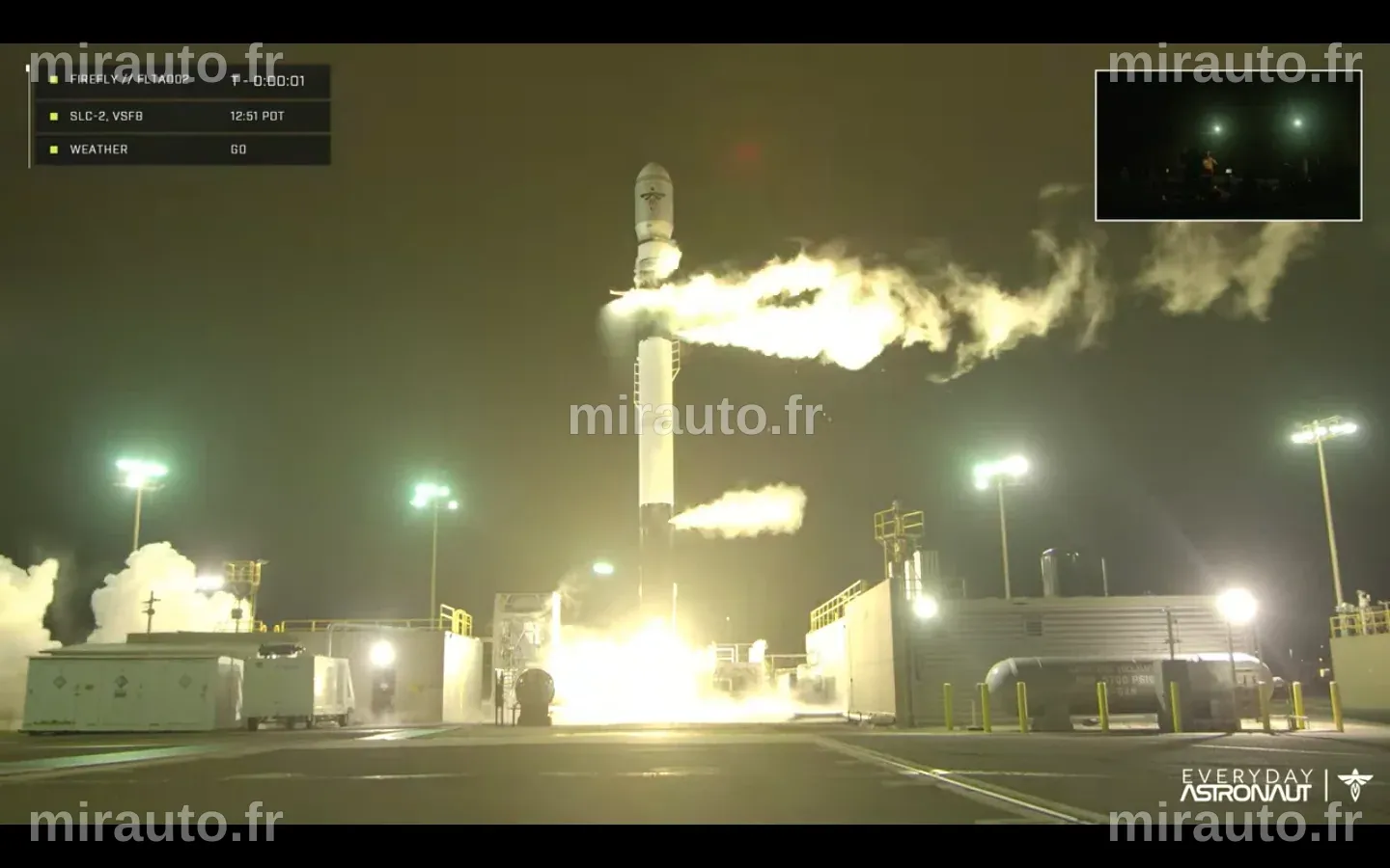 Firefly Aerospace reporte le vol de retour de sa fusée Alpha en raison de vents violents