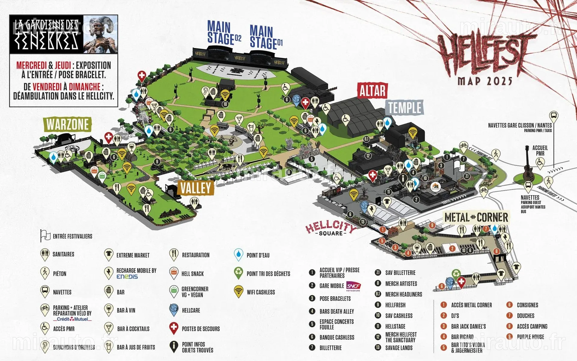 HELLFEST 2025 : Jour 4 avec LINKIN PARK, JERRY CANTRELL et bien d'autres !