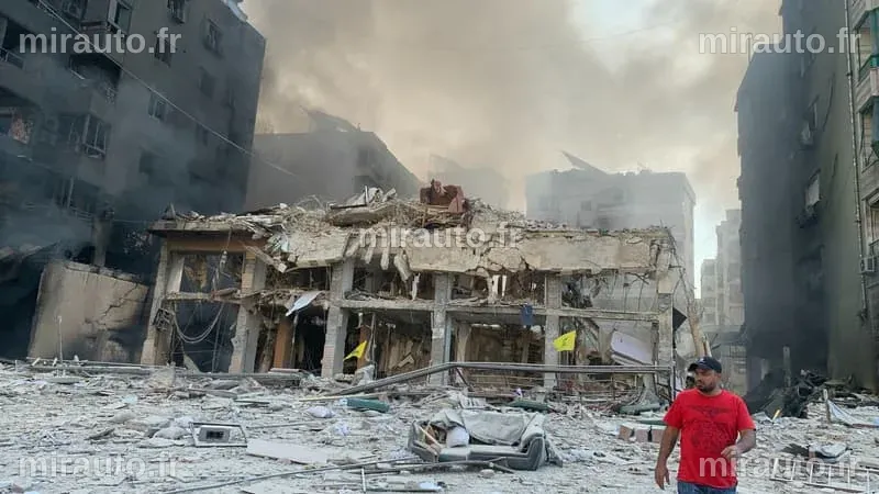 Israël Intensifie ses Frappes Aériennes sur la Banlieue Sud de Beyrouth