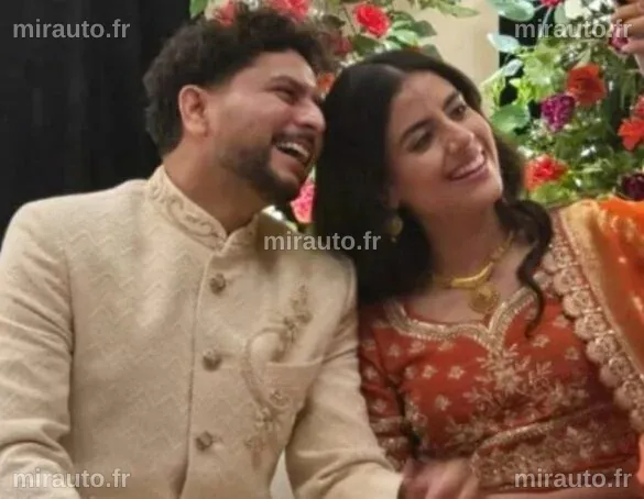 Kuldeep Yadav et Vanshika Chadha célèbrent leur union - Découvrez les photos !