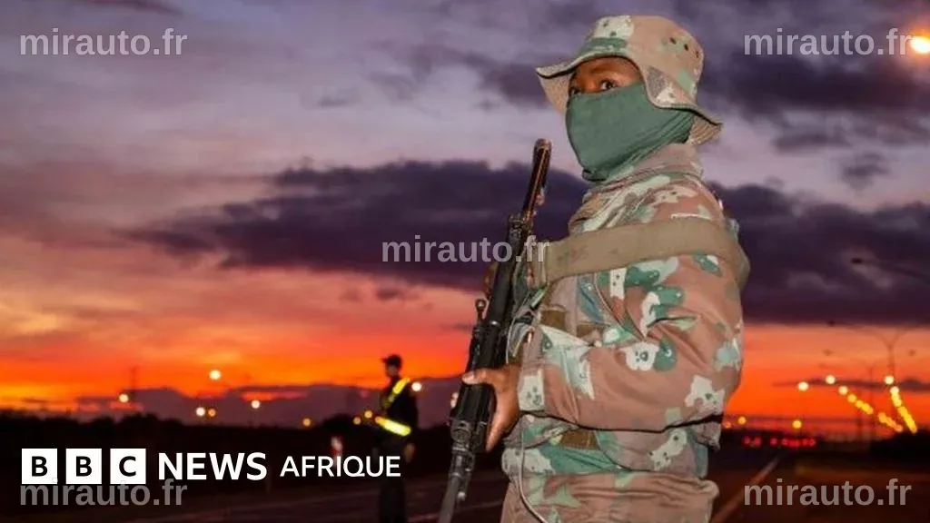 Le président sud-africain autorise le déploiement de 2 200 soldats pour lutter contre la criminalité