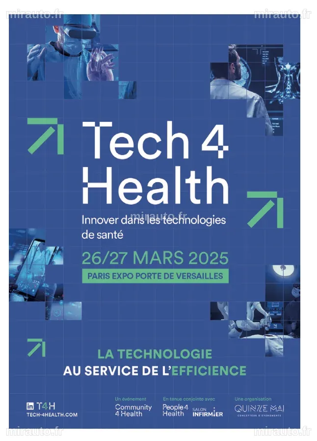 Le Salon Tech 4 Health : Un Rendez-vous Incontournable pour la Santé Numérique les 25 et 26 Mars