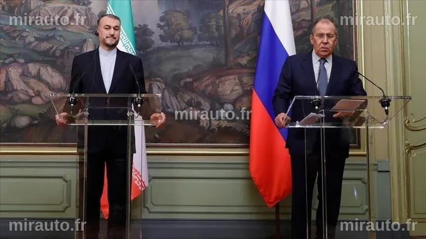 Les ministres des Affaires étrangères russes et iraniens discutent des voies vers une résolution du conflit