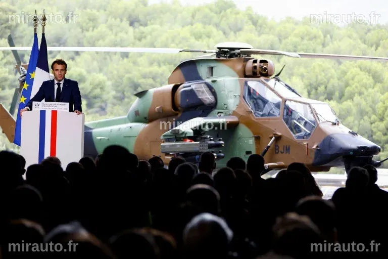 Macron annonce le déploiement temporaire de chasseurs nucléaires pour soutenir les alliés européens