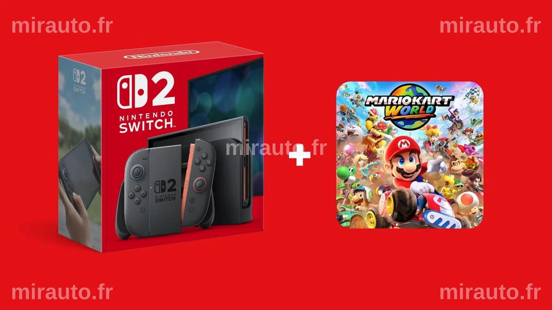 Promotion exceptionnelle : le Pack Nintendo Switch 2 avec Mario Kart World à prix réduit !