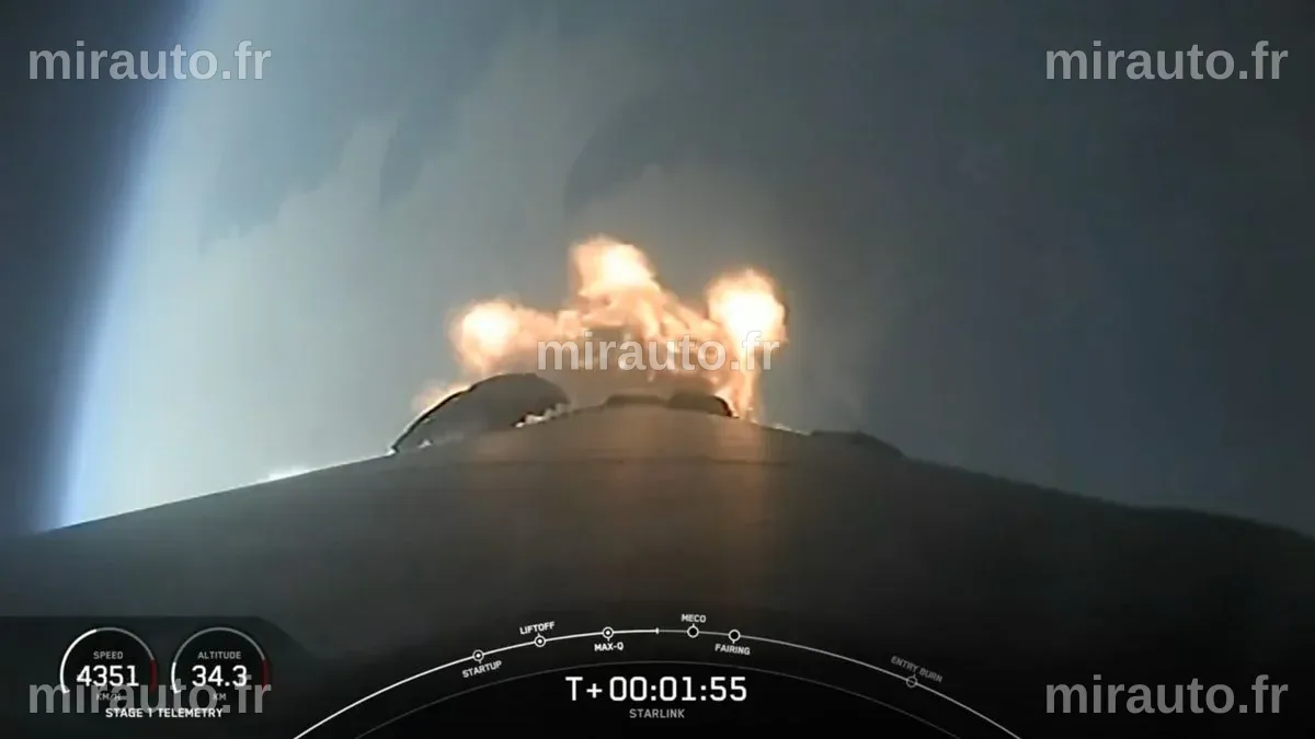 SpaceX accélère le pas avec un nouveau lancement de Starlink depuis la Californie (vidéo)