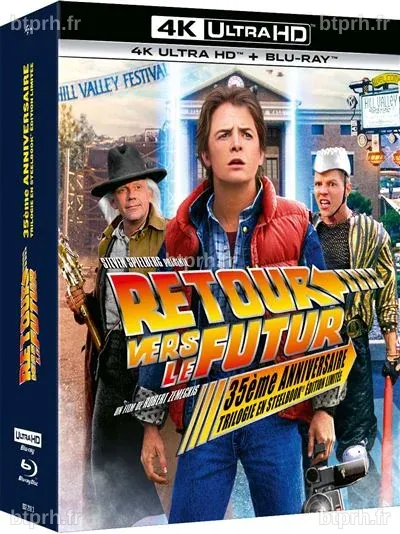 La Fnac célèbre la saga Retour vers le futur avec plusieurs coffrets 4K ...