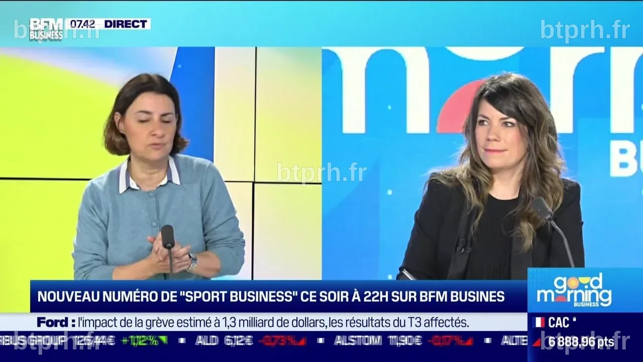 BFM Business avec vous : Nouveau numéro de "Sport Business" ce soir à ...