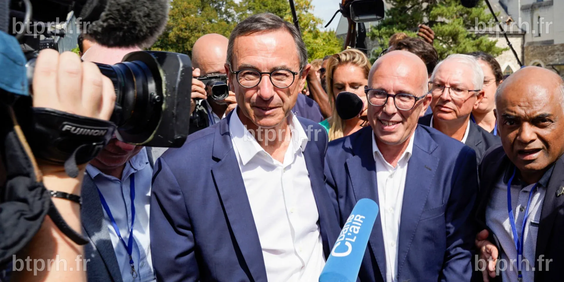 Présidence de LR : Éric Ciotti et Bruno Retailleau qualifiés pour le ...