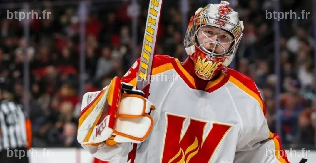 Flames comfortable sending Dustin Wolf to AHL to begin 2023-24 season ...