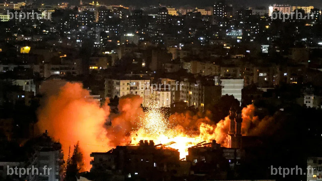 Liban : Israël mène une série de frappes contre un fief du Hezbollah ...