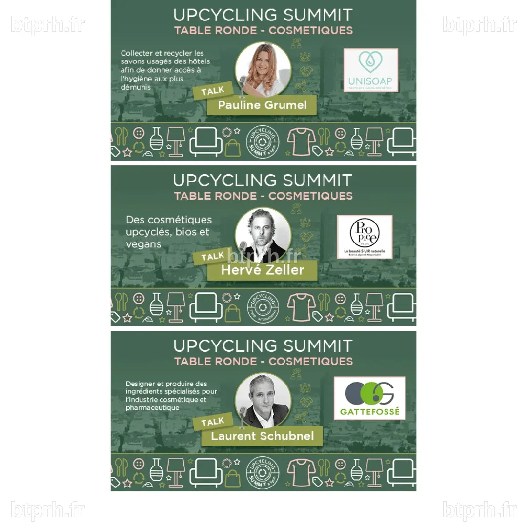 L'Upcycling Summit à Lyon - Industries Cosmétiques