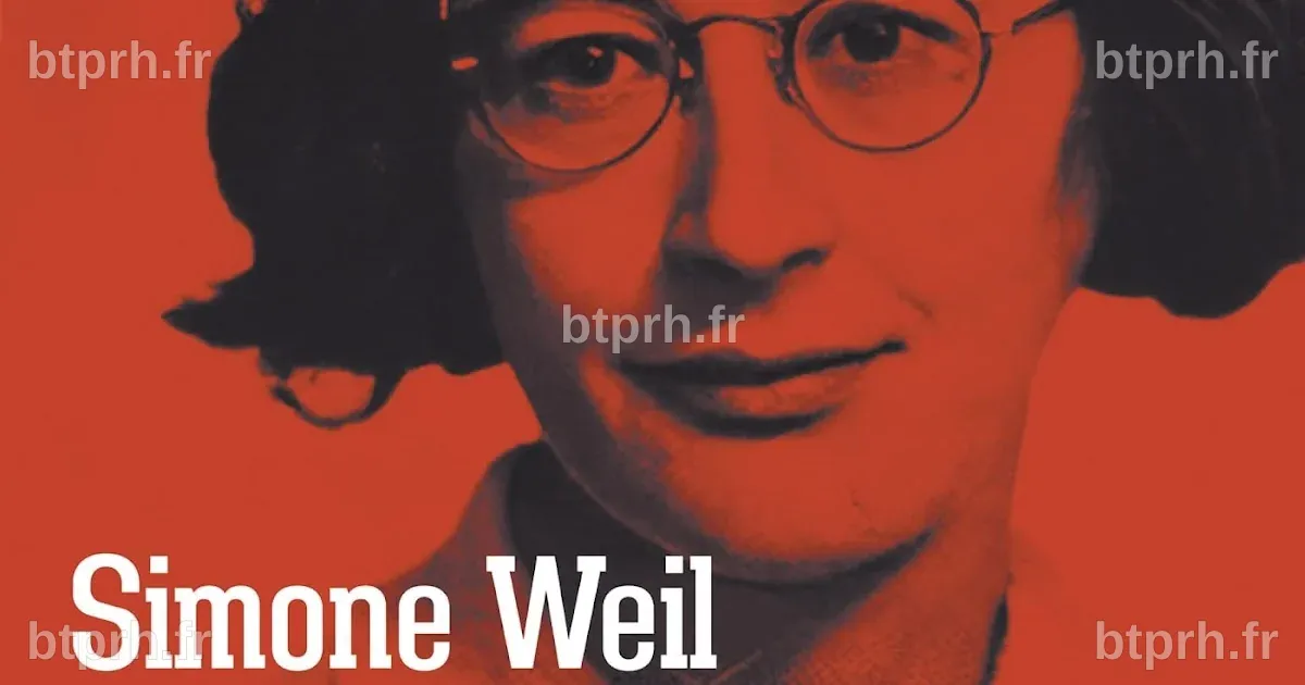Les Livres de Philosophie: Simone Weil : Réflexions sur les causes de ...