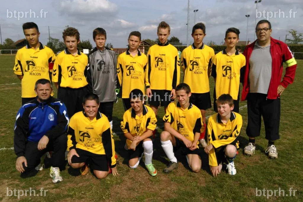 Une victoire et une défaite pour les U15 – US Cluny football – site ...