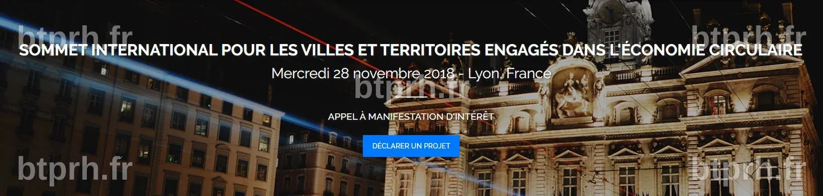 Pollutec et la Métropole de Lyon vont accueillir un Sommet ...