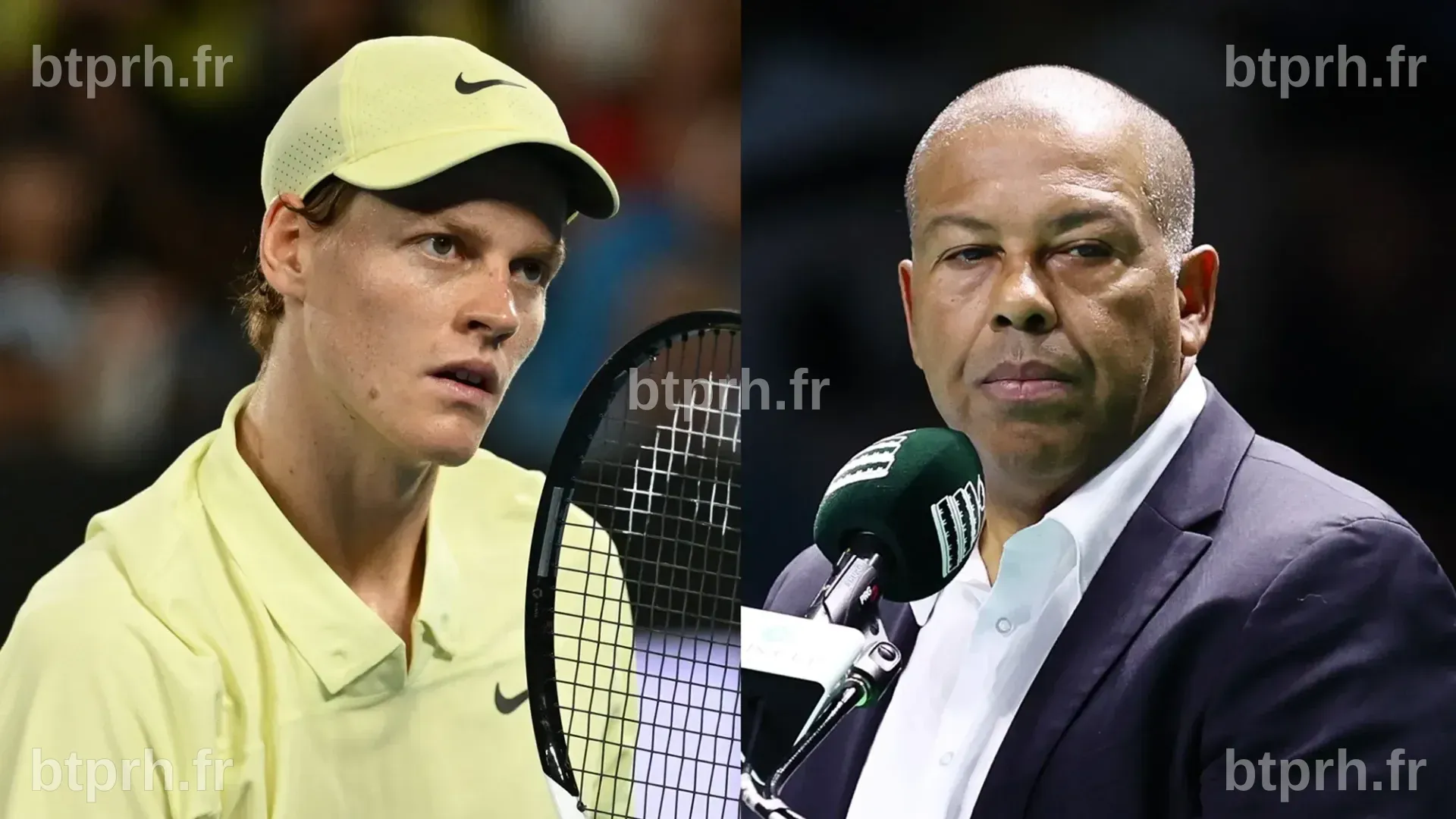 Alexander Zverev scivola, Jannik Sinner se la ride