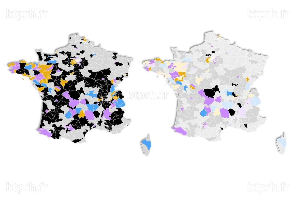 Législatives 2024 : combien de triangulaires au second tour ? La carte ...