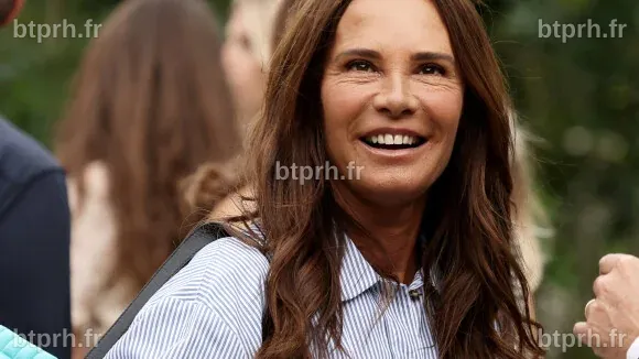 Photo : Nathalie Marquay est la maman de Lou et Tom, qu'elle a eus avec ...