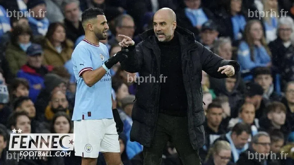 Encore ! Pep Guardiola compare Mahrez à sa nouvelle recrue