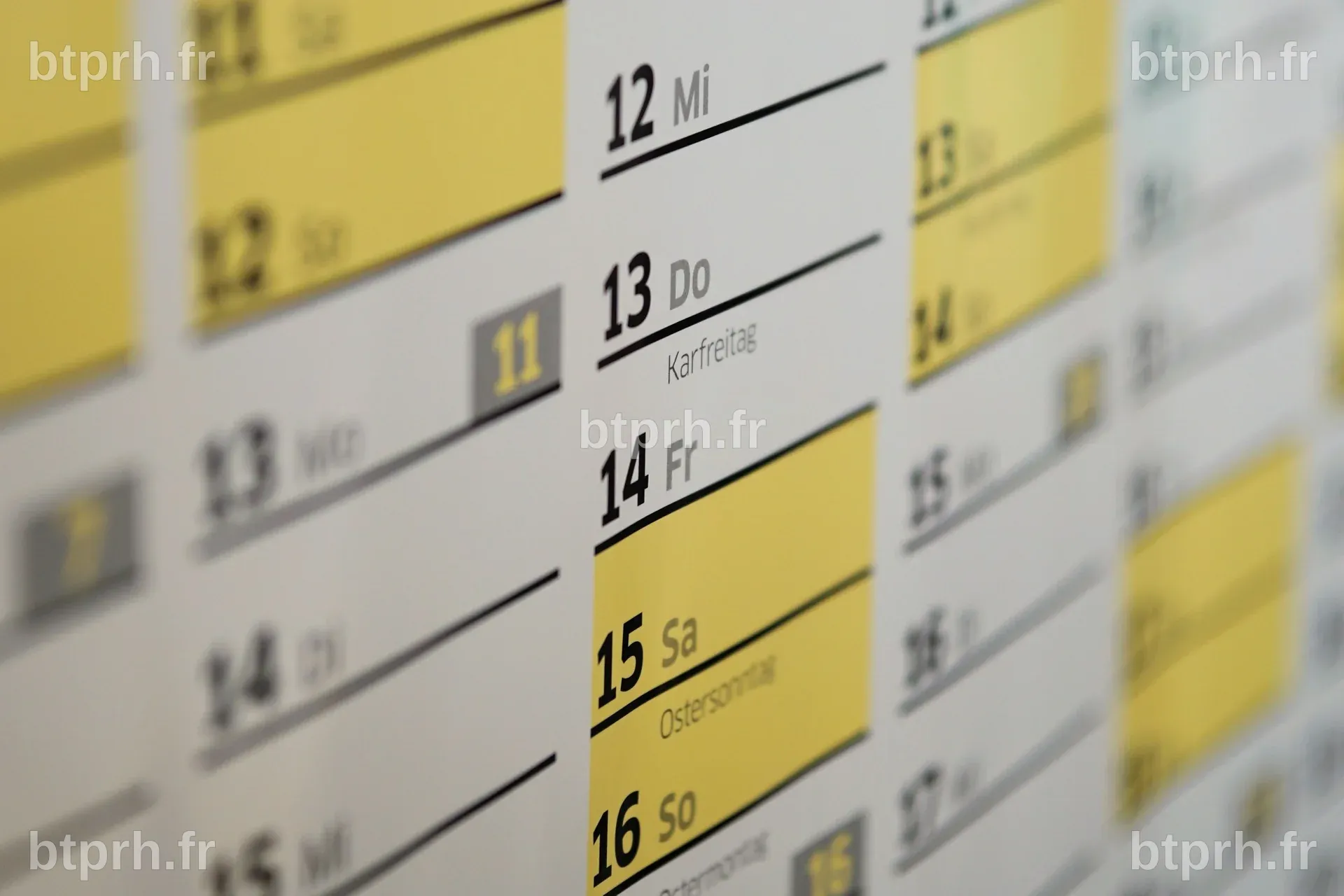 D’où viennent les noms des jours de la semaine