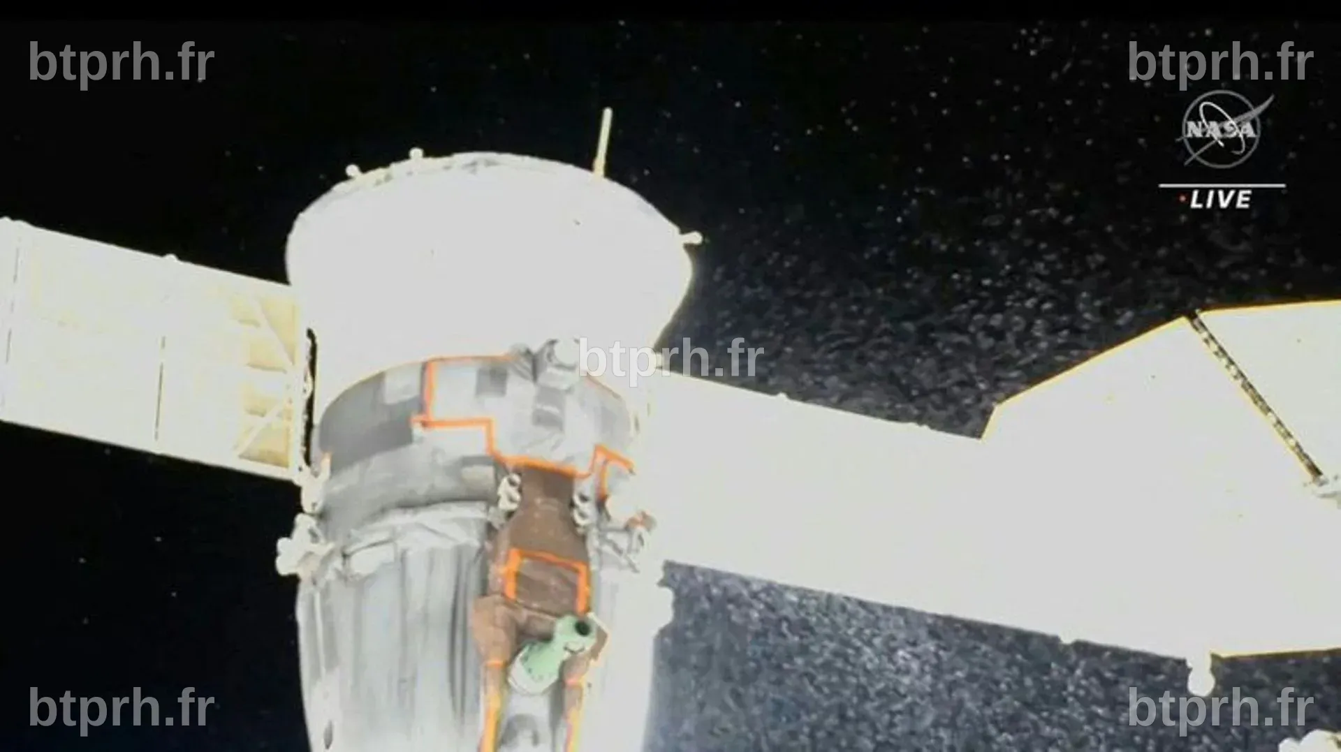 Inquiétude après une fuite sur un vaisseau russe arrimé à l’ISS - RTBF ...
