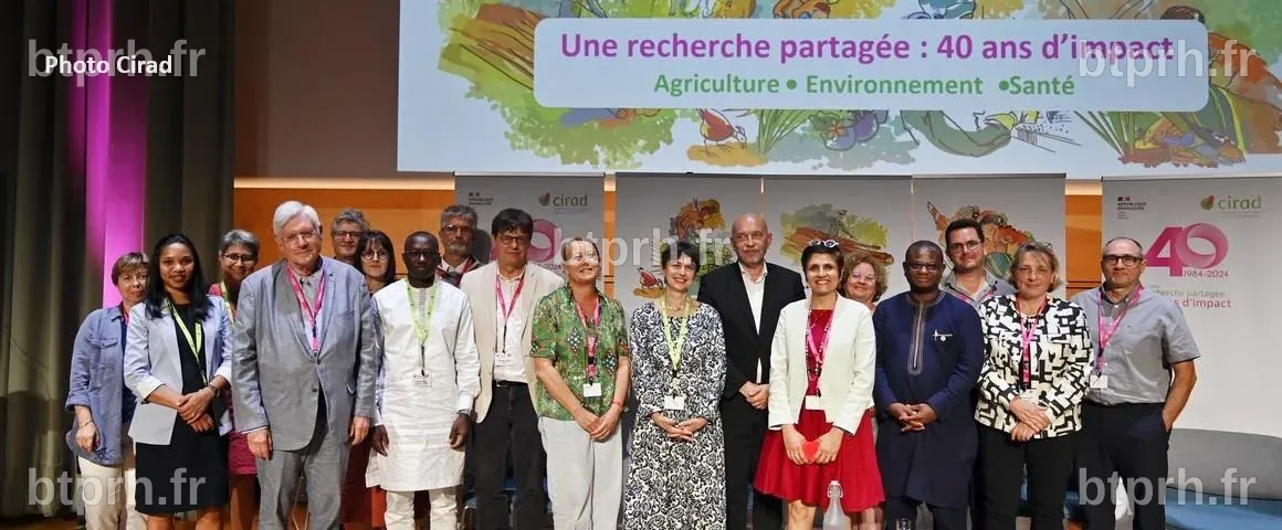 Les 40 ans du Cirad, le 25 juin 2025