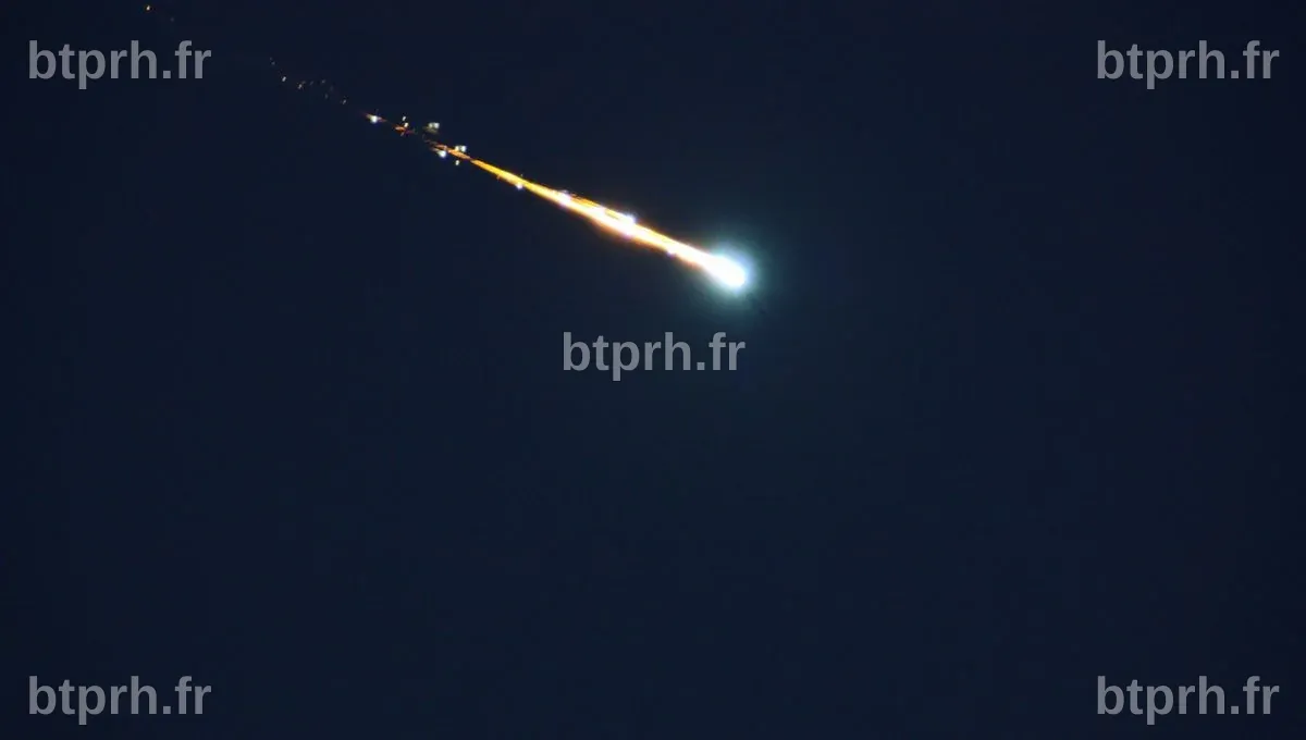 VIDEO. La chute d'un météore explique le phénomène inhabituel observé ...