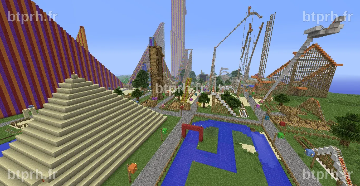 Un parc d'attraction version minecraft (Page 1) / Vos projets / Forum ...