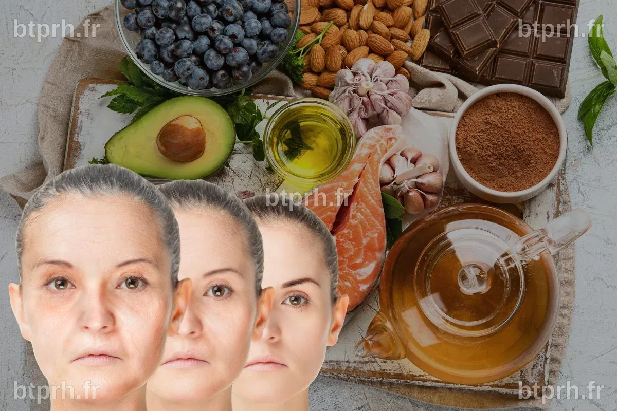 Découvrez l’alimentation qui ralentit le vieillissement et réduit les ...