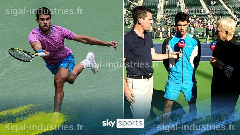 Arthur Rinderknech s'incline face à Carlos Alcaraz à Indian Wells : « Il redéfinit les frontières du tennis »