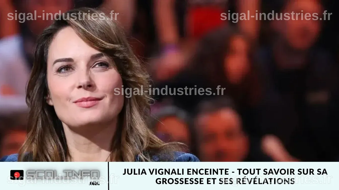 Julia Vignali enceinte : tout savoir sur sa grossesse et ses révélations
