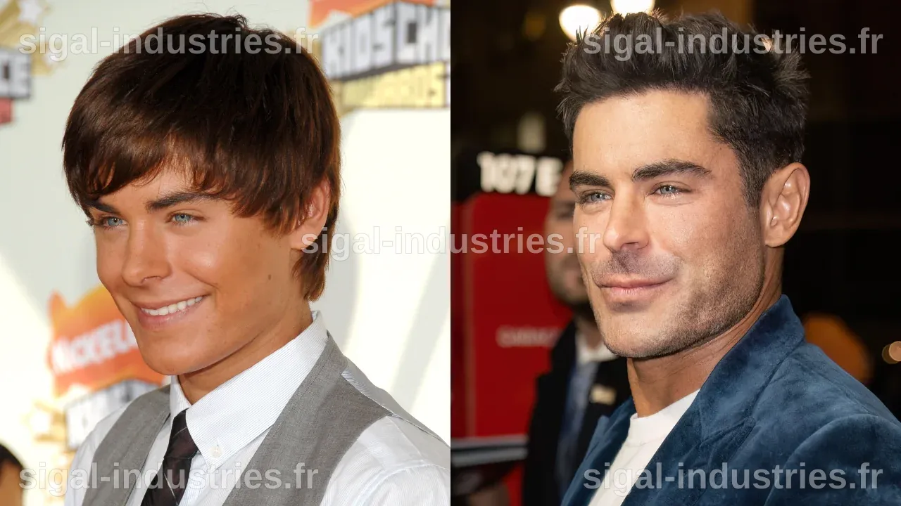 L'évolution de Zac Efron : De l'adolescent à la star d'Hollywood