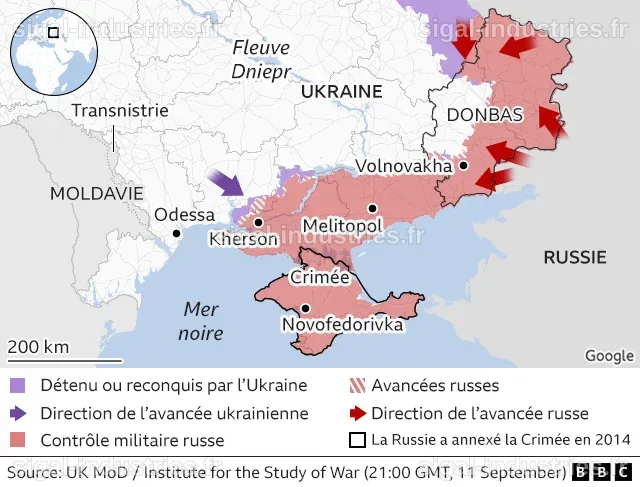 Le Kremlin affirme que le conflit en Ukraine s'est transformé en une confrontation beaucoup plus large avec l'Occident