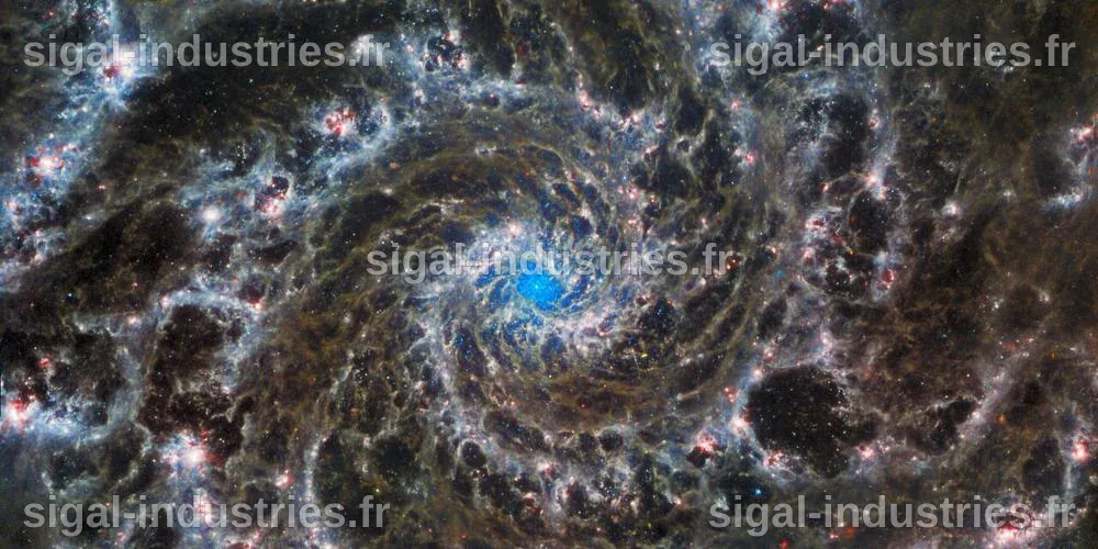 Le télescope spatial James Webb découvre une incroyable 'méduse cosmique' qui pourrait percer les mystères de l'évolution galactique