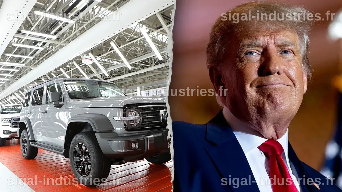 Les groupes de l'industrie automobile pressent Trump d'exclure les véhicules chinois des États-Unis