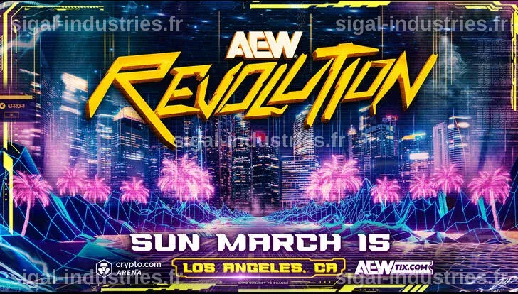 Résultats d'AEW Revolution 2026 : Gagnants et Évaluations des Combats du 15 Mars