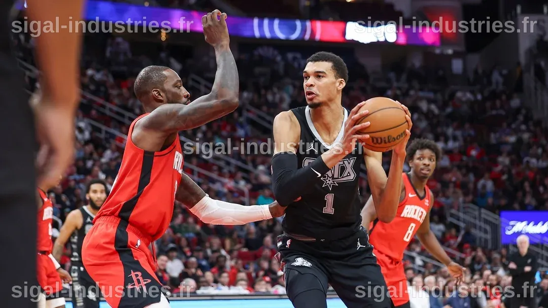 Wembanyama brille et les Spurs dominent les Rockets