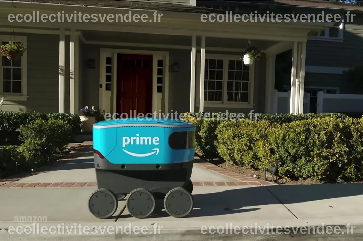 Amazon teste Scout, un robot autonome de livraison de colis