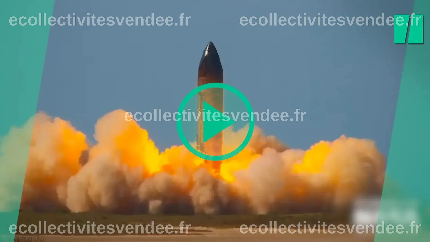 Le dernier essai de la fusée lunaire de SpaceX était si puissant qu’il ...