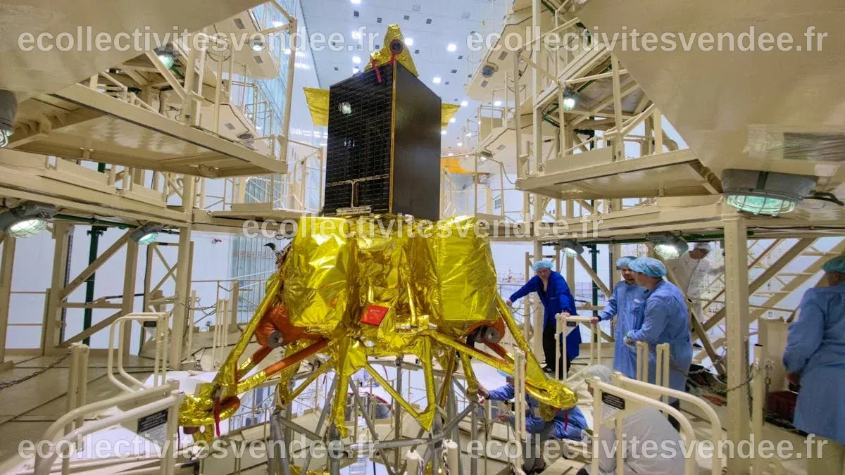Espace: La Russie va lancer son premier engin vers la Lune depuis 1976 ...