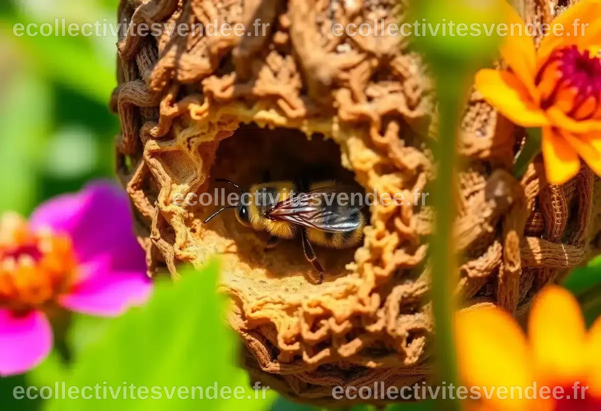 Un regard approfondi sur le mystérieux nid d'abeille charpentière - Les ...