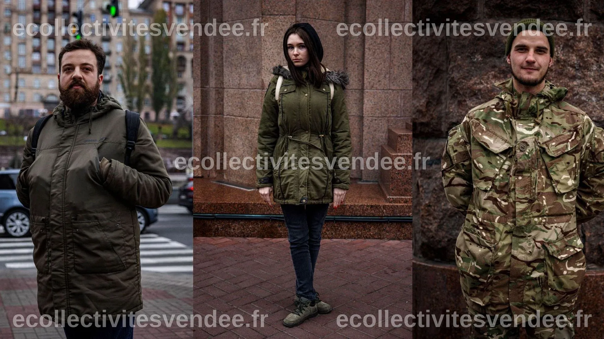 Ukraine : les vêtements kaki et militaires, 'l’identité visuelle de ...