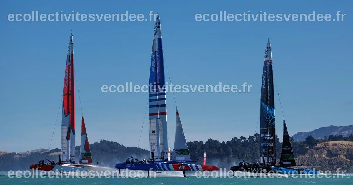 Voile : grande performance des Bleus du Sail GP en Nouvelle-Zélande