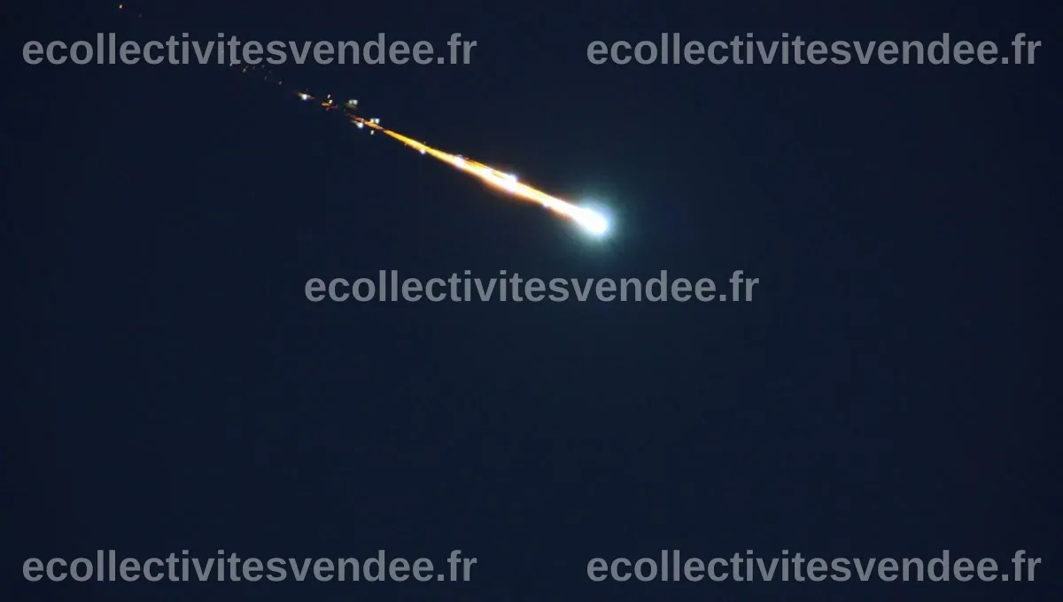 VIDEO. La chute d'un météore explique le phénomène inhabituel observé ...