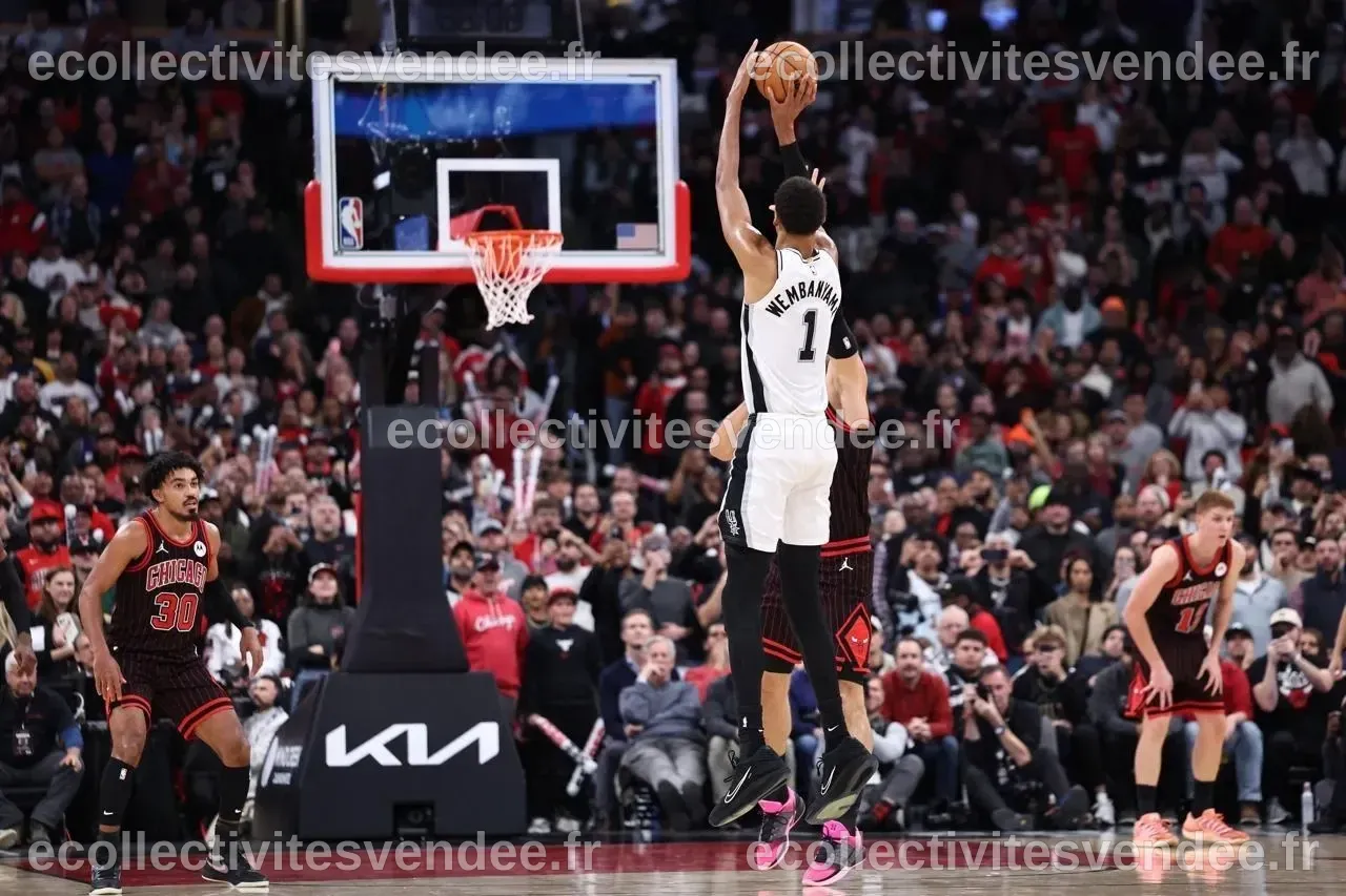 NBA. Encore un match XXL de Victor Wembanyama : 38 points et un final ...